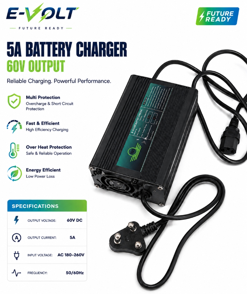 WS Mobility 5A EV Charger 60V Output