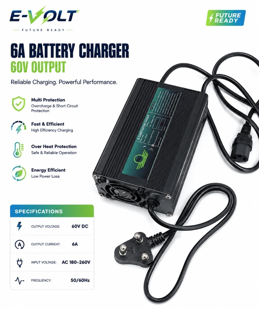 WS Mobility 6A EV Charger 60V Output