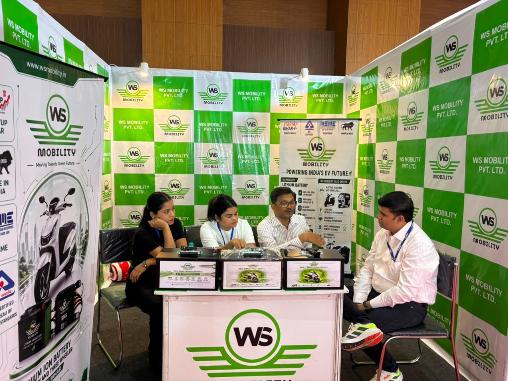 Live EV Battery Display at Stall