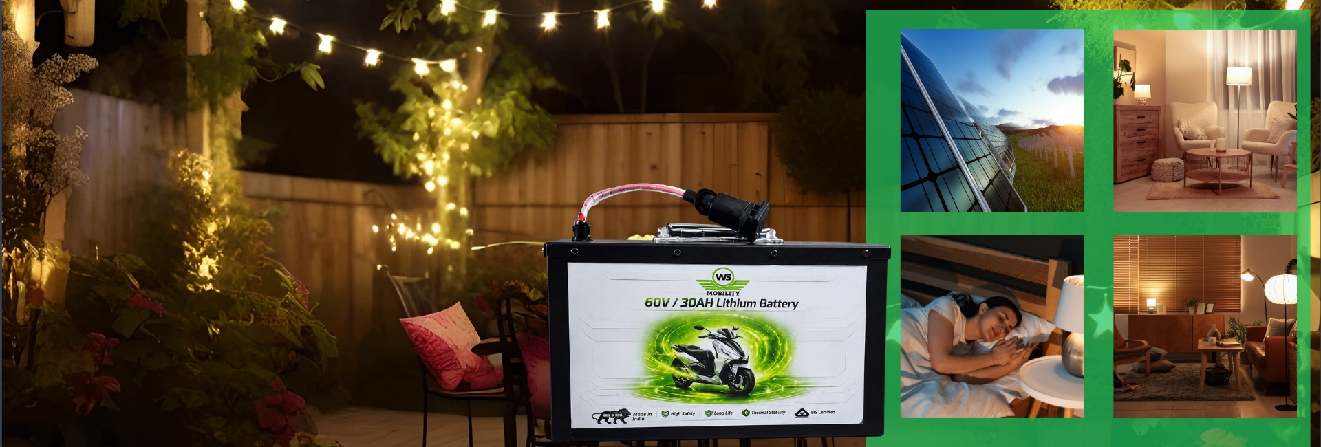 Home Inverter & Solar Energy Storage Lithium Battery